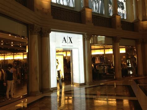 armani exchange vegas mall